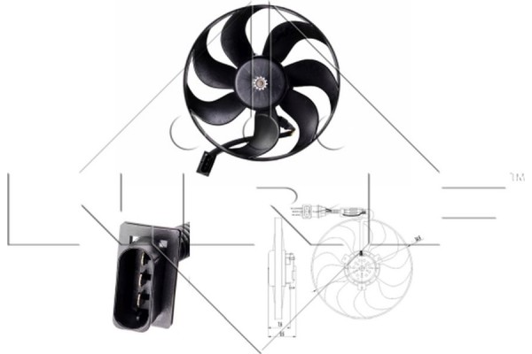 Nrf Βεντιλατέρ, Ψύξη Κινητήρα - 47064