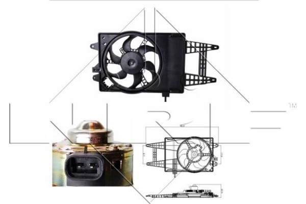 Nrf Βεντιλατέρ, Ψύξη Κινητήρα - 47243