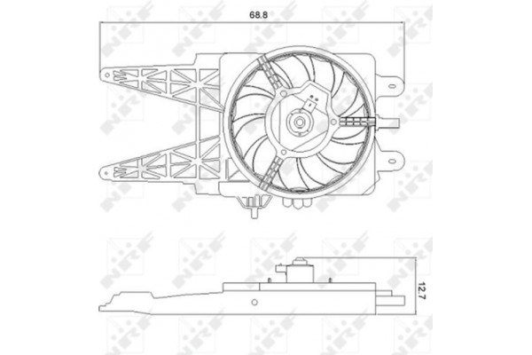 Nrf Βεντιλατέρ, Ψύξη Κινητήρα - 47248