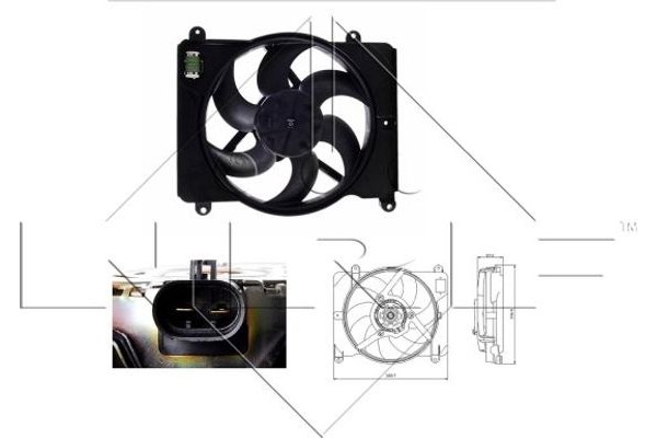 Nrf Βεντιλατέρ, Ψύξη Κινητήρα - 47255