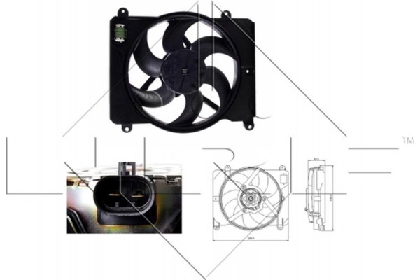Nrf Βεντιλατέρ, Ψύξη Κινητήρα - 47255