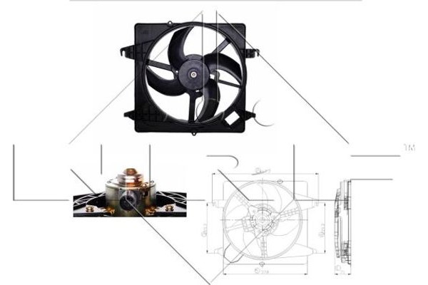 Nrf Βεντιλατέρ, Ψύξη Κινητήρα - 47259