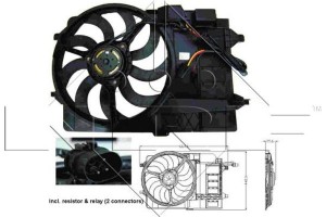 Nrf Βεντιλατέρ, Ψύξη Κινητήρα - 47302