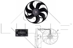 Nrf Βεντιλατέρ, Ψύξη Κινητήρα - 47397