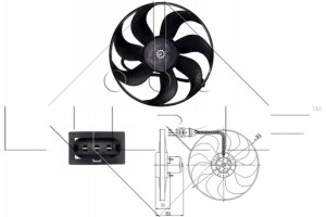 Nrf Βεντιλατέρ, Ψύξη Κινητήρα - 47397