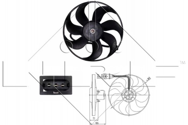 Nrf Βεντιλατέρ, Ψύξη Κινητήρα - 47397