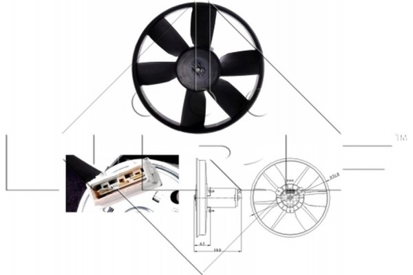 Nrf Βεντιλατέρ, Ψύξη Κινητήρα - 47401