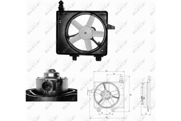 Nrf Βεντιλατέρ, Ψύξη Κινητήρα - 47680