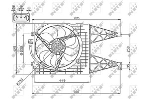 Nrf Βεντιλατέρ, Ψύξη Κινητήρα - 47744