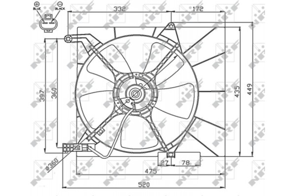 Nrf Βεντιλατέρ, Ψύξη Κινητήρα - 47751