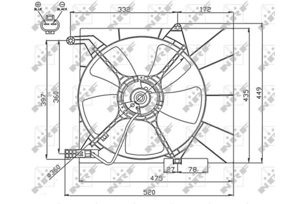 Nrf Βεντιλατέρ, Ψύξη Κινητήρα - 47751