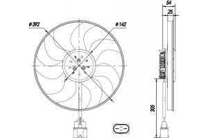 Nrf Βεντιλατέρ, Ψύξη Κινητήρα - 47926