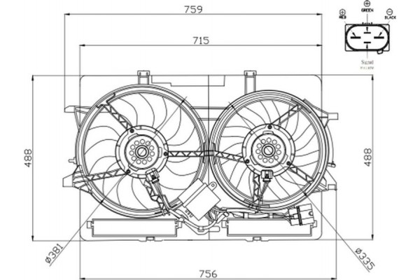 Nrf Βεντιλατέρ, Ψύξη Κινητήρα - 47938