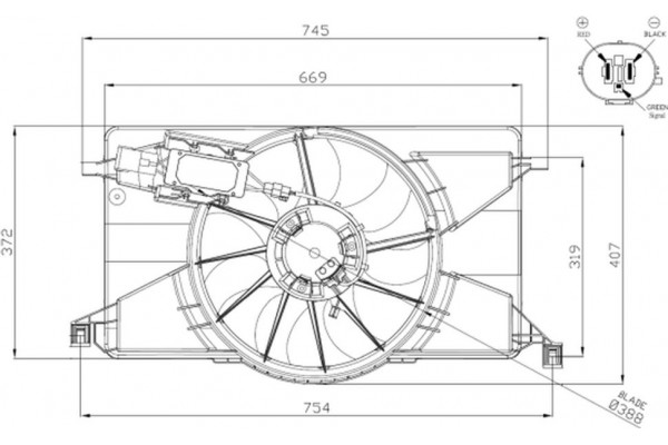 Nrf Βεντιλατέρ, Ψύξη Κινητήρα - 47959