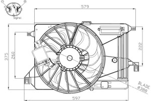 Nrf Βεντιλατέρ, Ψύξη Κινητήρα - 47964
