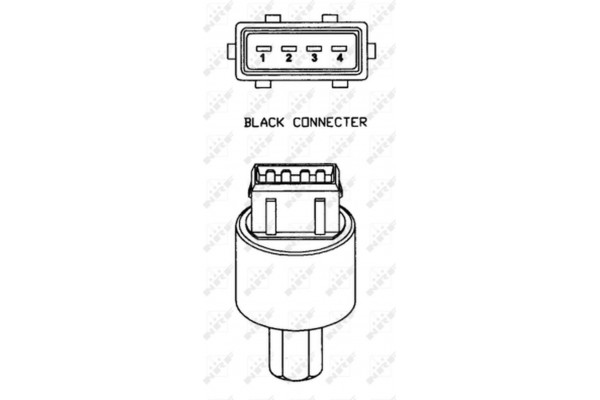 Nrf Διακόπτης πίεσης, σύστ. κλιματ. - 38927 Nrf Διακόπτης πίεσης, σύστ. κλιματ. - 38927