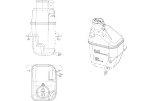 Nrf Δοχείο διαστολής, Ψυκτικό Υγρό - 454040