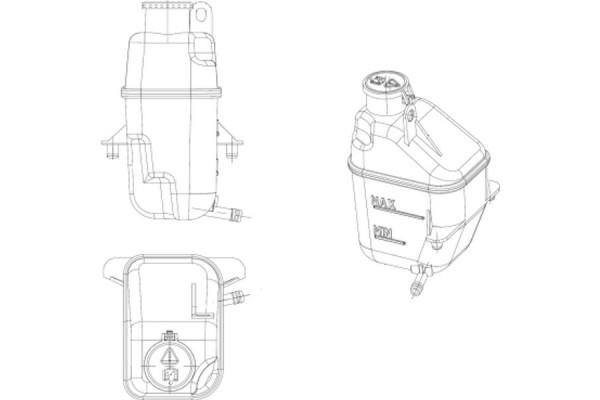 Nrf Δοχείο διαστολής, Ψυκτικό Υγρό - 454040