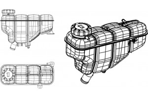 Nrf Δοχείο διαστολής, Ψυκτικό Υγρό - 454044