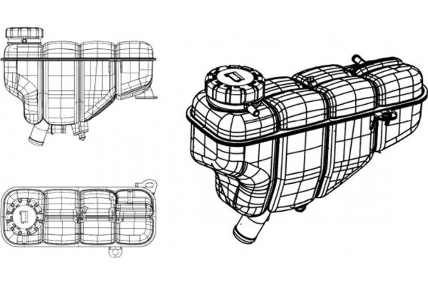 Nrf Δοχείο διαστολής, Ψυκτικό Υγρό - 454044