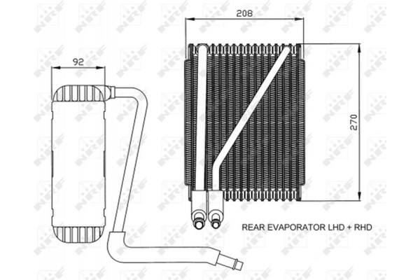 Nrf Εξαεριωτής, Σύστημα Κλιματισμού - 36044 Nrf Εξαεριωτής, Σύστημα Κλιματισμού - 36044