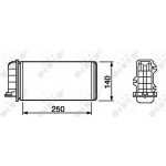 Nrf Εναλλάκτης θερμότητας, Θέρμανση Εσωτερικού Χώρου - 53219
