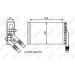 Nrf Εναλλάκτης θερμότητας, Θέρμανση Εσωτερικού Χώρου - 53554