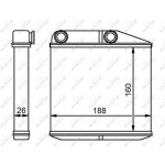 Nrf Εναλλάκτης θερμότητας, Θέρμανση Εσωτερικού Χώρου - 54213