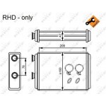 Nrf Εναλλάκτης θερμότητας, Θέρμανση Εσωτερικού Χώρου - 54224