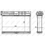 Nrf Εναλλάκτης θερμότητας, Θέρμανση Εσωτερικού Χώρου - 54235 Nrf Εναλλάκτης θερμότητας, Θέρμανση Εσωτερικού Χώρου - 54235