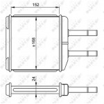 Nrf Εναλλάκτης θερμότητας, Θέρμανση Εσωτερικού Χώρου - 54260