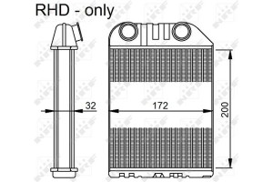 Nrf Εναλλάκτης θερμότητας, Θέρμανση Εσωτερικού Χώρου - 54286