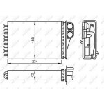 Nrf Εναλλάκτης θερμότητας, Θέρμανση Εσωτερικού Χώρου - 54304