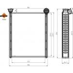 Nrf Εναλλάκτης θερμότητας, Θέρμανση Εσωτερικού Χώρου - 54360