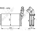 Nrf Εναλλάκτης θερμότητας, Θέρμανση Εσωτερικού Χώρου - 58034