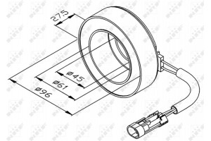 Nrf Πηνίο, Μαγνητικός Συμπλέκτης (συμπιεστής) - 38470