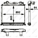 Nrf Ψυγείο Αέρα Υπερπλήρωσης - 30205