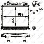 Nrf Ψυγείο Αέρα Υπερπλήρωσης - 30205