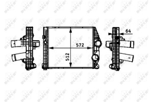 Nrf Ψυγείο Αέρα Υπερπλήρωσης - 30211