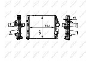 Nrf Ψυγείο Αέρα Υπερπλήρωσης - 30211