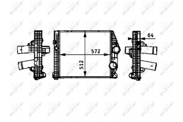 Nrf Ψυγείο Αέρα Υπερπλήρωσης - 30211