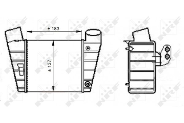 Nrf Ψυγείο Αέρα Υπερπλήρωσης - 30544