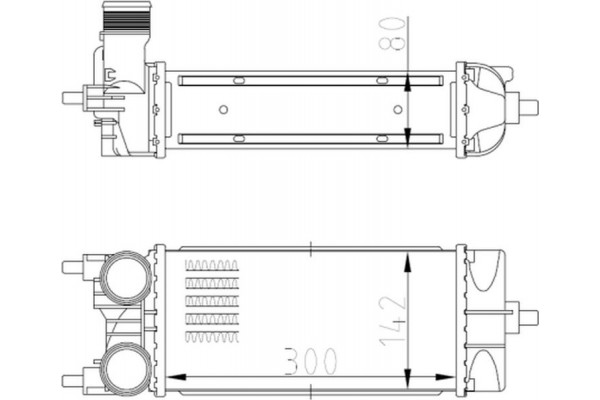 Nrf Ψυγείο Αέρα Υπερπλήρωσης - 309071