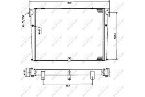 Nrf Ψυγείο Αέρα Υπερπλήρωσης - 309345