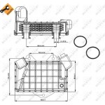 Nrf Ψυγείο λαδιού, Λάδι Κινητήρα - 31274