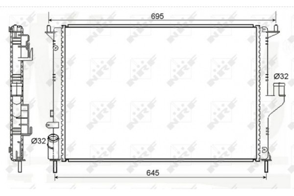 Nrf Ψυγείο, Μπαταρία Μετάδοσης Κίνησης - 53118A