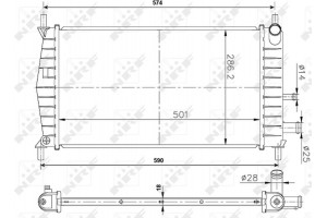 Nrf Ψυγείο, Ψύξη Κινητήρα - 50131A