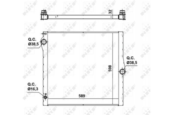 Nrf Ψυγείο, Ψύξη Κινητήρα - 50139