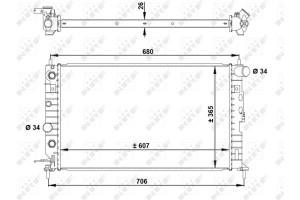 Nrf Ψυγείο, Ψύξη Κινητήρα - 50219A