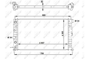 Nrf Ψυγείο, Ψύξη Κινητήρα - 50219A